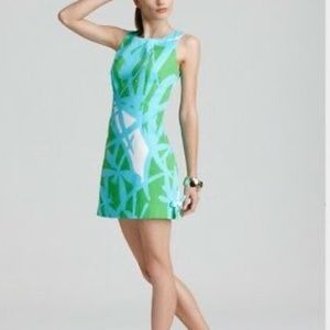 Lilly Pulitzer Delia Green Bean All Lit Up Dress